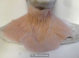 Xtreme Old Age Neck Foam Latex Prosthetic by MWA